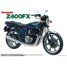 AOSHIMA maketa-miniatura Kawasaki KZ400E Z400FX '79 • maketa-miniatura 1:12 motocikli • Level 3