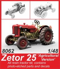 CMK maketa-miniatura Zetor 25 ‘Agricultural Version ’ • maketa-miniatura 1:48 traktorji • Level 5