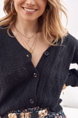 Fasardi Klasičen ženski pulover Vokkuwohn črna Universal