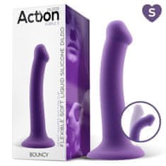 Action DILDO Action Bouncy Hiper Flexible Purple 6,5''