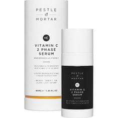 Pestle & Mortar Dvofazni serum za kožo Vitamin C (Two Phase Serum) 40 ml