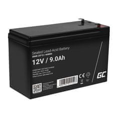 Green Cell Akumulatorska baterija AGM 12V 9Ah Brez vzdrževanja za UPS ALARM