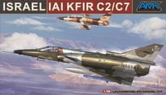AMK maketa-miniatura IAI KFIR C2-C7 • maketa-miniatura 1:48 novodobna letala • Level 4
