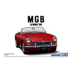 AOSHIMA maketa-miniatura BLMC G-HM4 MG-B MK-2 1968 • maketa-miniatura 1:24 starodobni avtomobili • Level 3