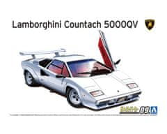 AOSHIMA maketa-miniatura Lamborghini Countach 5000QV • maketa-miniatura 1:24 novodobni avtomobili • Level 5