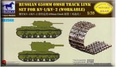 BRONCO maketa-miniatura Ruske 650mm OMSH Gosenice • maketa-miniatura 1:35 tanki in oklepniki • Level 4