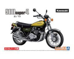 AOSHIMA maketa-miniatura Kawasaki Z1 900 Super 4 1973 With Custom Parts • maketa-miniatura 1:12 motocikli • Level 3
