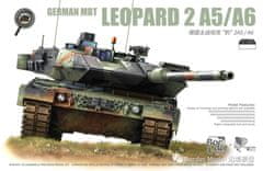 BorderModel maketa-miniatura Nemški GBT Leopard 2A5-A6 • maketa-miniatura 1:72 tanki in oklepniki • Level 4