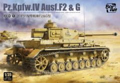 BorderModel maketa-miniatura Pz.Kpfw. IV Ausf. F2 G • maketa-miniatura 1:35 tanki in oklepniki • Level 4