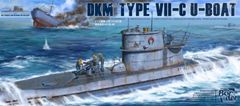BorderModel maketa-miniatura Zgornja paluba podmornice DKM tipa VII-C • maketa-miniatura 1:35 podmornice • Level 4
