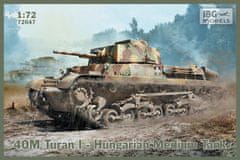 IBG-Models maketa-miniatura 40M Turan I Hungarian Medium Tank • maketa-miniatura 1:72 tanki in oklepniki • Level 3