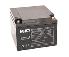 MHpower Baterija MS24-12 VRLA AGM 12V/24Ah