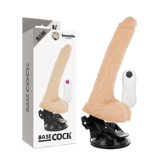 Basecock VIBRATOR BaseCock Realistic Bendable Flesh 18,5 cm