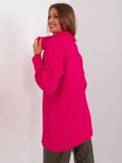 Badu Klasičen ženski pulover Gerloc fuksija Universal