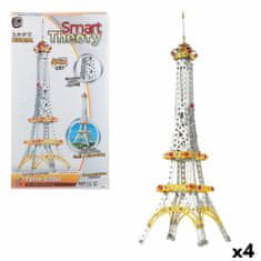 Colorbaby Kocke Colorbaby Tour Eiffel 447 Kosi (4 kosov)