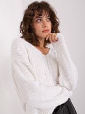 Badu Klasičen ženski pulover Malungani ekru Universal