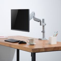 Ergo Office ergo office siv nosilec za monitor, z vzmetjo, 17"-32", 9 kg, er-407g