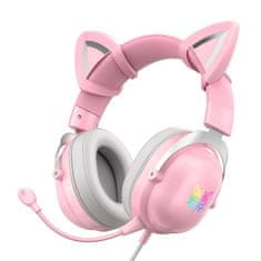 Onikuma Gaming slušalke ONIKUMA X11 Pink