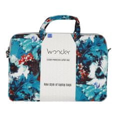 MG Wonder Briefcase torba za prenosnik 13-14'', white poppies