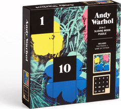 Galison Andy Warhol drsna lesena sestavljanka: (16 kosov)