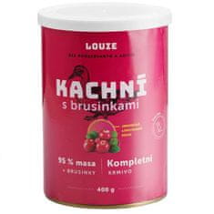 Louie cons.for dogs raca z brusnicami in vit. 400 g