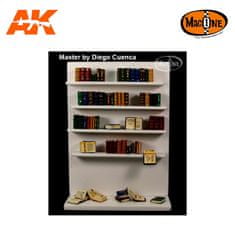 Mac-One maketa-miniatura Knjige • maketa-miniatura 1:35 diorame • Level 4