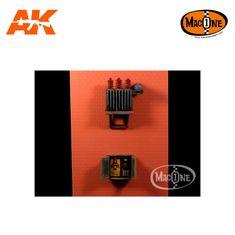 Mac-One maketa-miniatura Električni transformator mod.A • maketa-miniatura 1:35 diorame • Level 4
