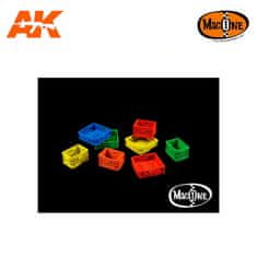Mac-One maketa-miniatura Plastični zaboji • maketa-miniatura 1:35 diorame • Level 4