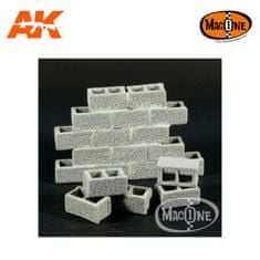 Mac-One maketa-miniatura Betonske kocke • maketa-miniatura 1:35 diorame • Level 4