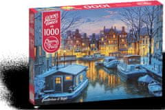 Cherry Pazzi Puzzle Amsterdam ponoči 1000 kosov