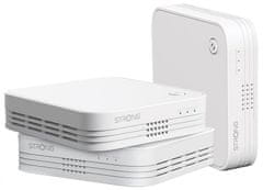 STRONG komplet 3 ATRIA Wi-Fi Mesh Home TRIO PACK 1200/ Wi-Fi 802.11a/b/g/n/ac/ 1200 Mbit/s/ 2,4 GHz in 5 GHz/ 3x LAN/ bela