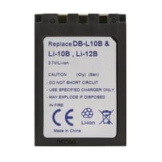 Baterija OLYMPUS LI-10B, LI-12B, SANYO DB-L10B, 1100mAh