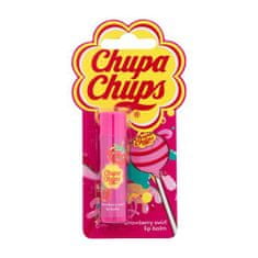 Chupa Chups Lip Balm Strawberry Swirl balzam za ustnice z okusom jagode 4 g
