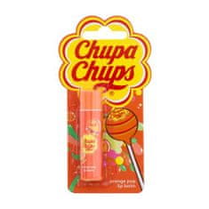 Chupa Chups Lip Balm Orange Pop balzam za ustnice z okusom pomaranče 4 g