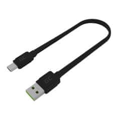 Green Cell kabel USB - usb-c green cell gcmatte, 25cm, hitro polnjenje ultra charge, qc 3.0