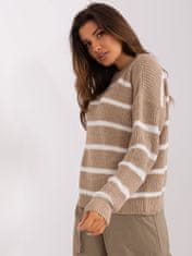Badu Klasičen ženski pulover Ettalla temno bež Universal