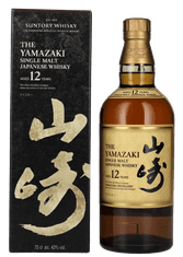 Suntory Japonski Whisky The Yamazaki Single Malt 12 YO + GB 0,7 l