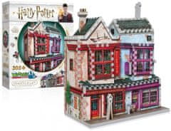 Wrebbit Harry Potter 3D sestavljanka: Prvovrstna oprema za quidditch in lekarna Slug & Jiggers 305 kosov