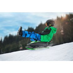 Gizmo Riders Skidrifter ski bob, zelen