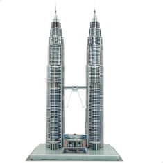 Colorbaby 3D puzzle Colorbaby Petronas Towers 27 x 51 x 20 cm (6 kosov)