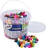 PLAYBOX Navadne kroglice v vedru XL - osnovne barve 900 kosov