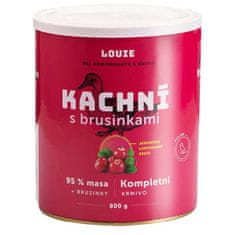 Louie cons.for dogs raca z brusnicami in vit. 800 g