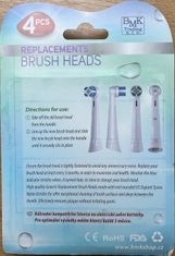 BMK Rezervni nastavki pro Oral-b iO Ultimate Clean, 4 kosi