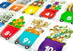 Profibaby Puzzle ZOO Express - preštej me 30 kosov