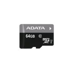 A-Data 64 GB MicroSDXC Premier, class10 z adapterjem