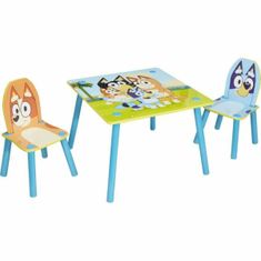 Moose Toys Otroški komplet mize in stolov Moose Toys Bluey
