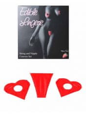 Secret Play KOMPLET Edible Strawberry Thong And Nipple Covers 