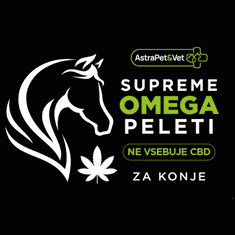 Astra Pet&Vet OMEGA SUPREME seed peleti za konje 3kg