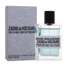 Zadig & Voltaire This is Him! Vibes of Freedom 50 ml toaletna voda za moške
