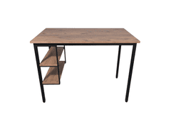 Pisalna miza s policama pod mizo